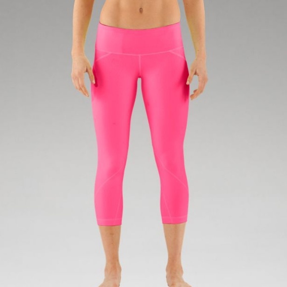 hot pink under armour leggings